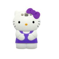 Case Hello Kitty 3D Lilás - Galaxy S3